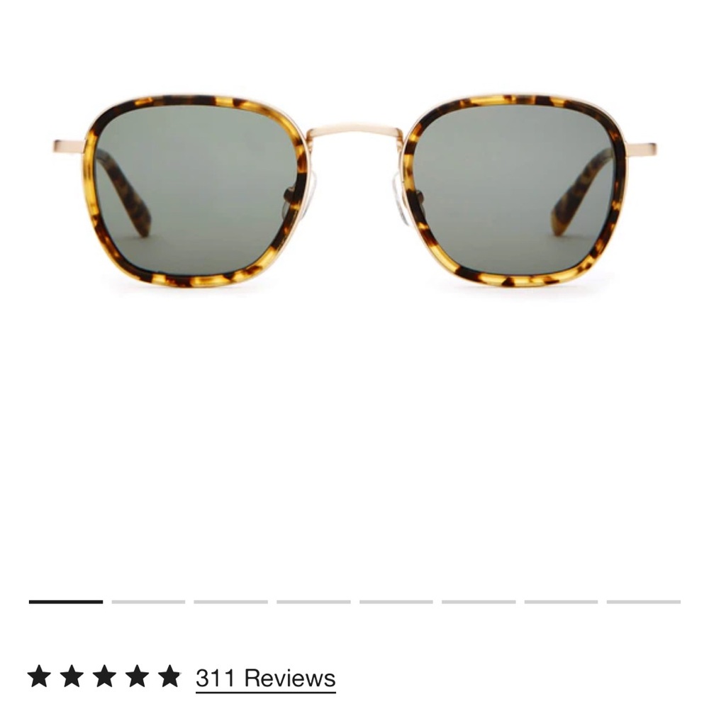 Crap Eyewear Tortoise Shell Sunglasses NWT